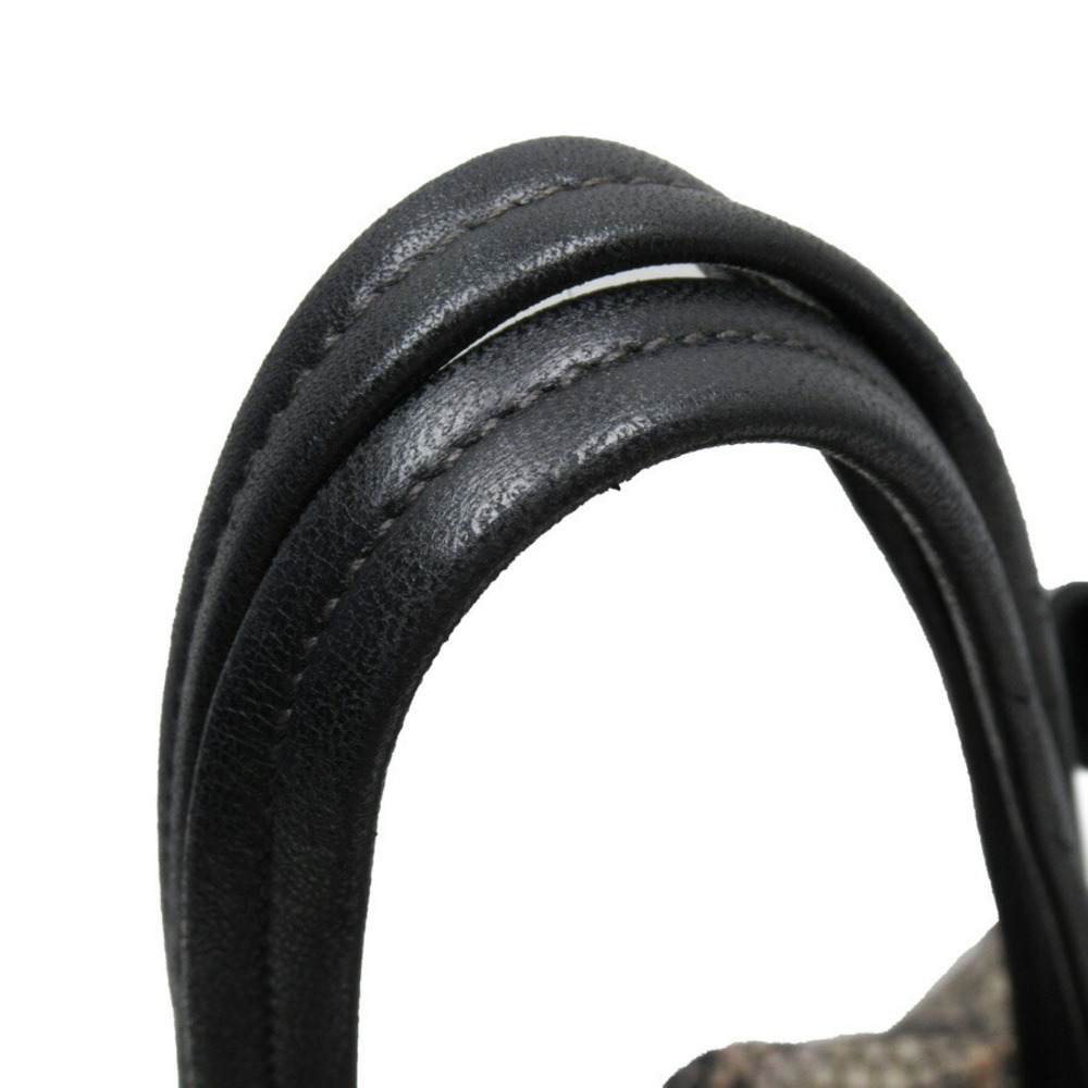 Prada classic shoulder bag leather gray python black - Picture 3 of 3